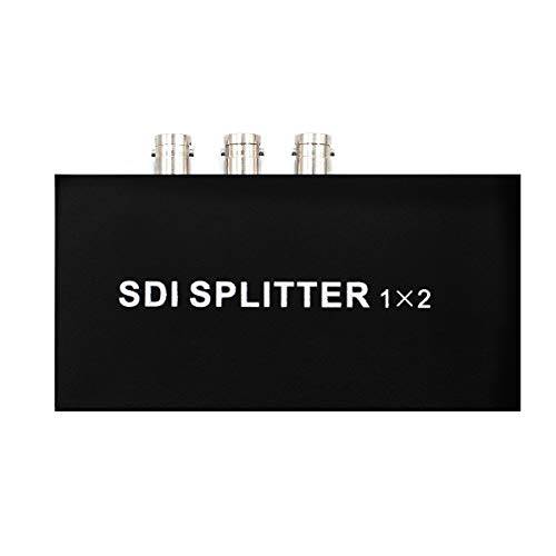 SDI 1X2 분배기 지원 3G-SDI, HD-SDI, SD-SDI, 100M 풀 HD