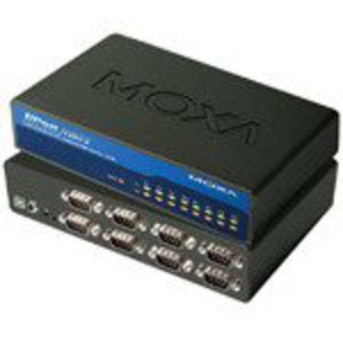 MOXA UPort 1610-8 USB to 8-Port RS-232 Serial 허브, USB 2.0 hi-Speed, 921.6Kbps, 15KV ESD 프로텍트