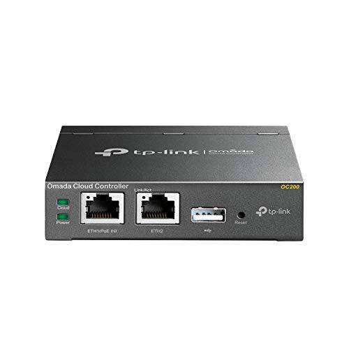 TP-Link Omada 하드웨어 컨트롤러 | SDN 통합 | PoE 전원 | manage Up to 100 디바이스 | 간편&  인텔리전트 네트워크 모니터&  정비 | 클라우드 액세스& Omada 어플 (OC200)