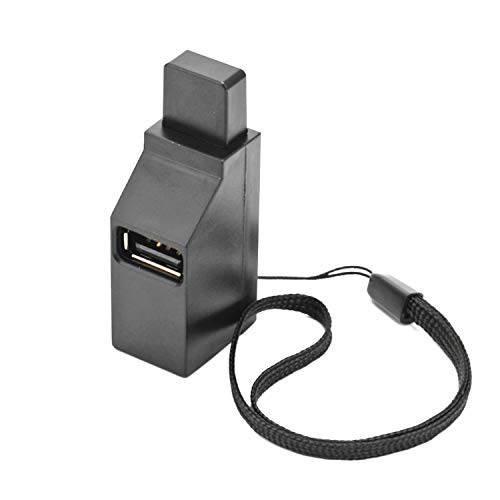 AYECEHI  미니 USB 허브, 3 Port 3.0 USB 허브 고속 분배기 플러그 and 플레이, USB 분배기 어댑터 휴대용 PC,  노트북 - 블랙