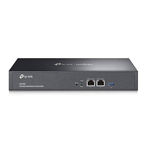 TP-Link Omada 하드웨어 컨트롤러 | SDN 통합 | 2 기가비트 포트+ 1 USB 3.0 포트 | manage Up to 500 디바이스 | 간편&  인텔리전트 네트워크 모니터&  정비 | 클라우드 액세스& Omada 어플 (OC300)