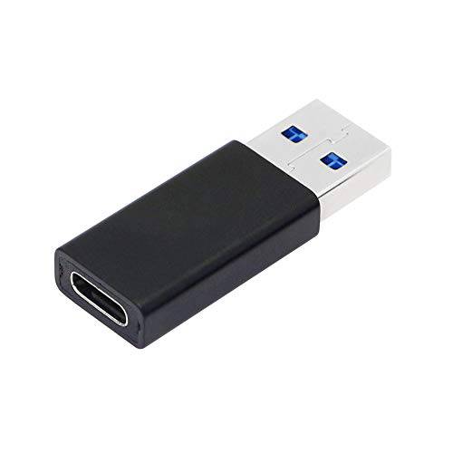 CERRXIAN USB C to USB 3.0 어댑터, USB C 3.1 Female to USB 3.0 타입 A Male 어댑터 Double-Sided 5Gbps 지원 데이터 동기화 and 충전 (MF)