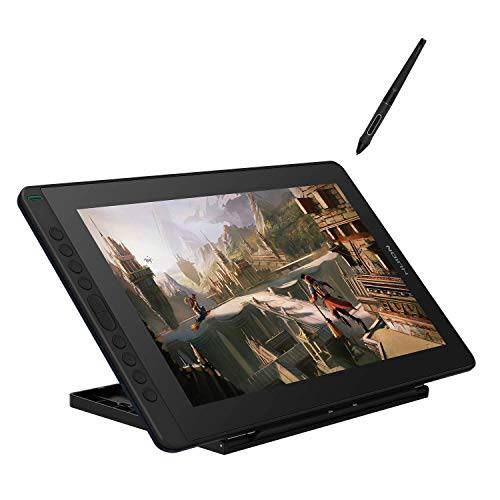 2021 휴이온 KAMVAS 16 그래픽 드로잉 태블릿, 태블릿PC Full-Laminated 스크린 and 휴이온 PW517 펜 Tech 3.0 Battery-Free 스타일러스펜, 터치펜