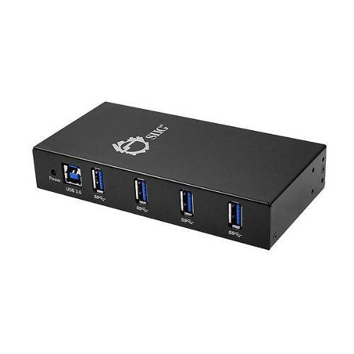 SIIG 4-Port 산업용 USB 3.0 허브 15KV ESD 프로텍트 (ID-US0411-S1)