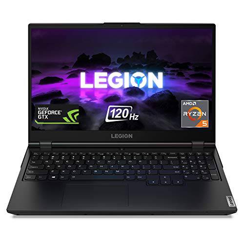 레노버 Legion 게이밍 노트북, 15.6 FHD 120Hz IPS Diaplay, 6-Core AMD 라이젠 5 4600H (Beats i7-10850H), GTX 1650 그래픽, 16GB 램, 256GB SSD+ 1TB HDD, 백라이트 키보드, Wi-Fi 6, Win10+ Oydisen 천