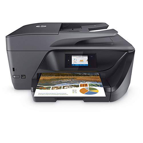 HP 오피스Jet 프로 69Series 컬러 잉크젯 All-in-One 무선 프린터 - 4-in-1 프린트, 스캔, 복사, Fax  오피스 - 인스턴트 잉크 Ready - 2.65 CGD 터치스크린, 20 ppm 프린트 스피드