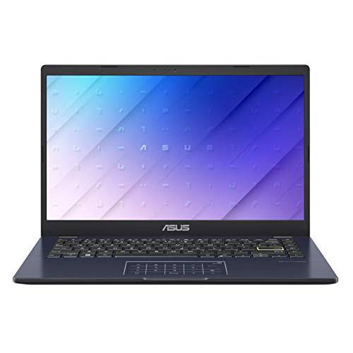 ASUS 노트북 L410 매우얇은 노트북, 14” FHD 디스플레이, Intel Celeron N4020 프로세서, 4GB 램, 64GB 스토리지, NumberPad, 윈도우 10 홈 in S 모드, 스타 블랙, L410MA-DB02