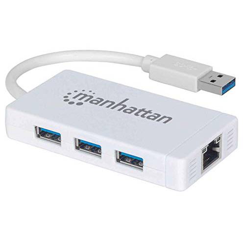 맨해튼 3Port USB 허브/ Ethernt (507578)