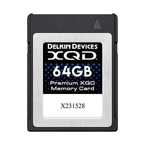 Delkin 디바이스 64GB 프리미엄 XQD 메모리 카드 (DDXQD-64GB)