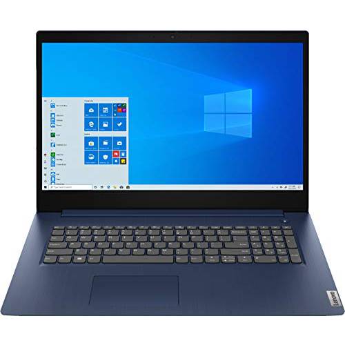 레노버 아이디어패드 3 17 17.3 HD+ (1600 x 900) 노트북, Intel 10th 세대 코어 i5-1035G1, 1.0 GHz, 8GB 램, 1TB HDD, 윈도우 10 홈, 어비스 블루