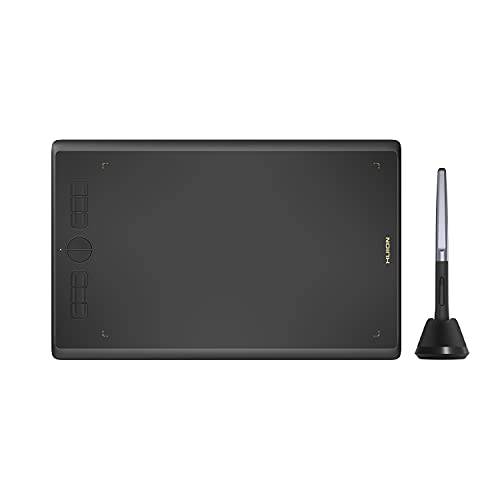 휴이온 Inspiroy H610X 드로잉 태블릿, 태블릿PC 10x6.25 인치 디지털 그래픽 태블릿, 태블릿PC 크롬북 and 안드로이드 지원 8192 압력 레벨 Battery-Free 스타일러스 and 8 단축 키