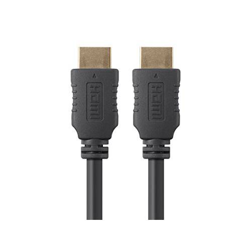 Monoprice 103871 HDMI 고속 케이블 - 3 Feet - 블랙, 4K@60Hz, HDR, 18Gbps, YUV 4:4:4, 28AWG - 셀렉트 시리즈