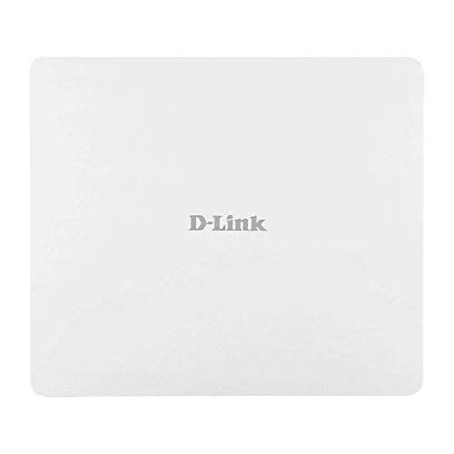 D-Link PoE 액세스 포인트 AC1200 아웃도어 Wave 2 듀얼밴드 무선 인터넷 네트워크 컴팩트 디자인 벽면 천장 장착가능 와이파이 AC AP (DAP-3666), 화이트
