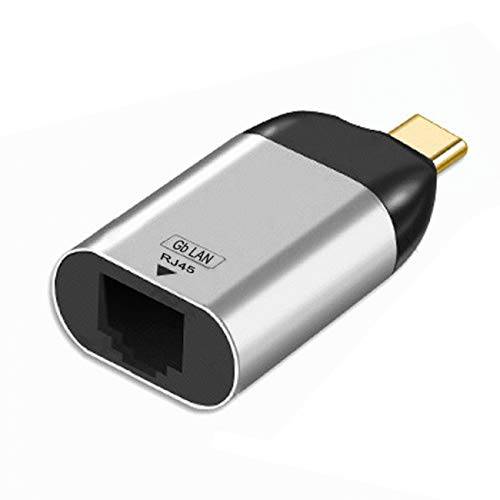 Cablecc USB-C Type-C USB3.1 to 1000Mbps 기가비트 이더넷 네트워크 랜 어댑터 노트북