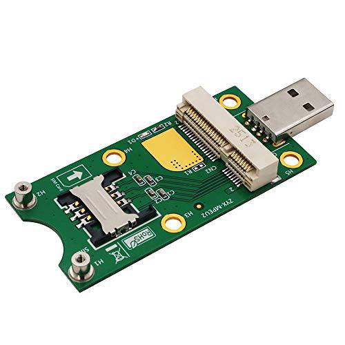 미니 PCI-E to USB 어댑터 SIM 카드 슬롯 WWAN/ LTE 모듈