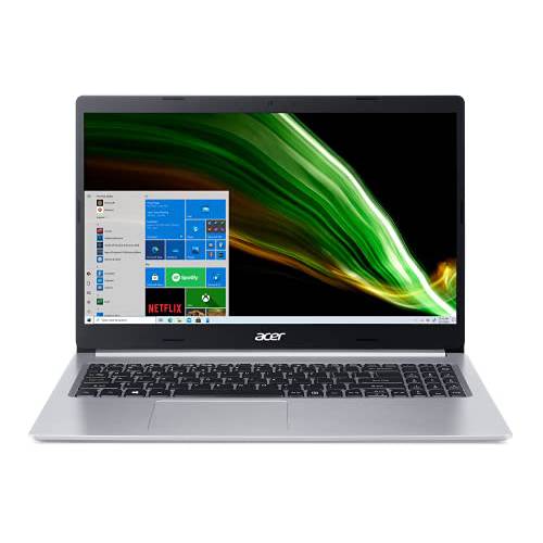 Acer Aspire 5 A515-45-R3SU 슬림 노트북 | 15.6 풀 HD IPS | AMD 라이젠 7 5700U Octa-Core 휴대용 프로세서 | 8GB DDR4 | 512GB NVMe SSD | 와이파이 6 | 백라이트 KB | 윈도우 10 홈