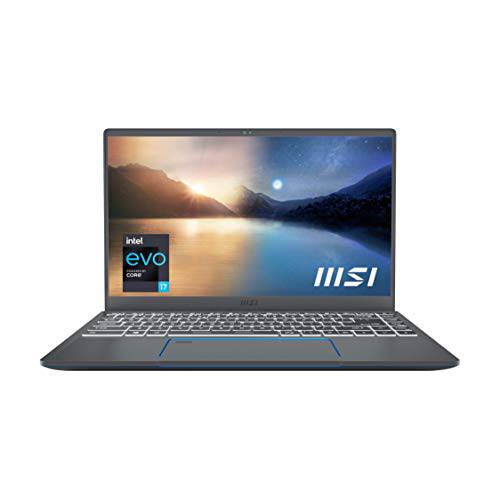 MSI 프레스티지 14 EVO 프로페셔널 노트북: 14 FHD Ultra-Thin 베젤 디스플레이, Intel 코어 i7-1185G7, Intel 아이리스 XE, 16GB 램, 512GB NVMe SSD, 썬더볼트 4, Win10 홈, Intel EVO, 카본 그레이 (A11M-220)