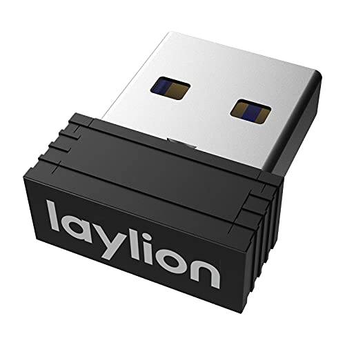Laylion USB 마우스 Jiggler, Driver-Free 플러그 마우스 Mover Jiggler USB 포트 컴퓨터 노트북- 유지 컴퓨터 Awake, 플러그&  플레이 시뮬레이션 마우스 바늘 운동 to 방지 컴퓨터 Entering 슬립 모드