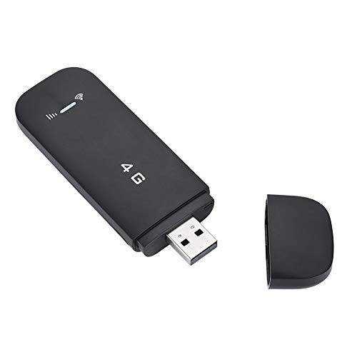 와이파이 라우터, 4G LTE USB 휴대용 와이파이 라우터 포켓 휴대용 네트워크 핫스팟 USB 모뎀 무선 네트워크 스마트 라우터 SIM 카드 슬롯 자동차 아웃도어 (with 와이파이)