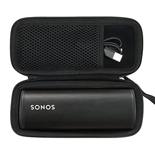Khanka 하드 여행용 케이스 교체용 Sonos 로밍 휴대용 스마트 블루투스 스피커 (내부 블랙)