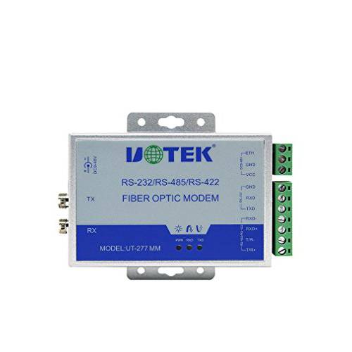 UTEK UT-277MM-ST RS-232/ 422/ 485 to 광학 파이버 미디어 컨버터