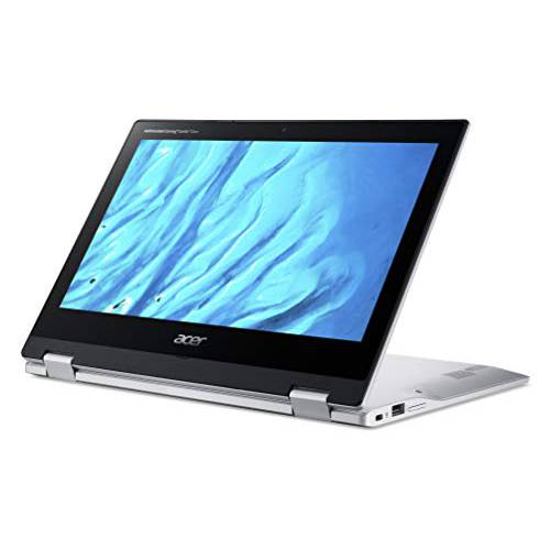 Acer 컨버터블 크롬북 회전 311, 11.6 HD IPS 터치, MediaTek MT8183 프로세서, 4GB 램, 32GB eMMC, 크롬 OS, 실버, CP311-3H-K4S1