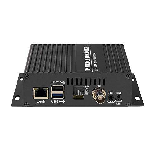 HaiweiTech HSD-101 H.265 H.264 1080P 60FPS 비디오 오디오 디코더 HTTP RTSP RTMP UDP HLS to HD 3G SDI 컨버터, 변환기 IP 스트리밍 to HD-SDI 3G-SDI 디코더 디코딩 SDI 비디오 인코더 and IP카메라