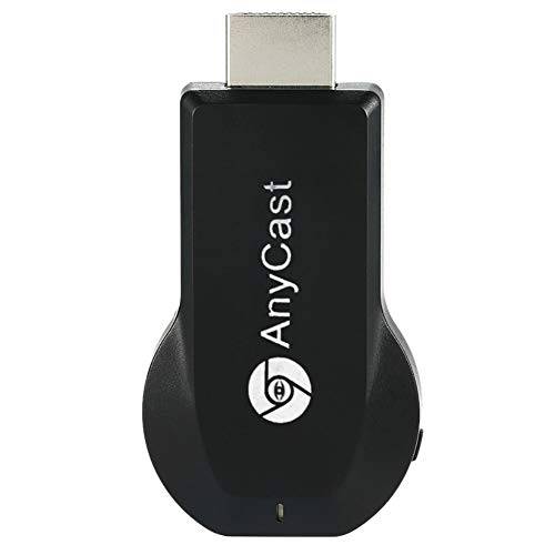 SmartSee Anycast HDMI 무선 디스플레이 어댑터 와이파이 1080P 휴대용 스크린 미러링 리시버 동글 아이폰 Mac iOS 안드로이드 to TV 프로젝터 지원 Miracast Airplay DLNA