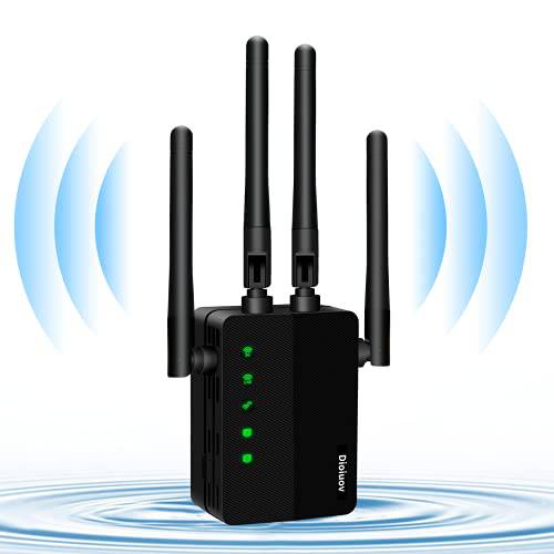 와이파이 확장기 1200 Mbps-2.4 and 5GHz Dual-Band Network-Wireless 앰프 신호 Booster-Wireless 리피터 스마트 신호 인디케이터