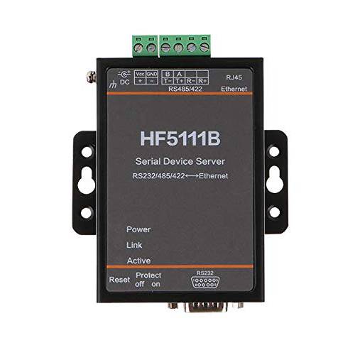 HF5111B Serial 디바이스 서버 RS232/ RS485/ RS422 Serial to 이더넷 프리 RTOS Serial 서버