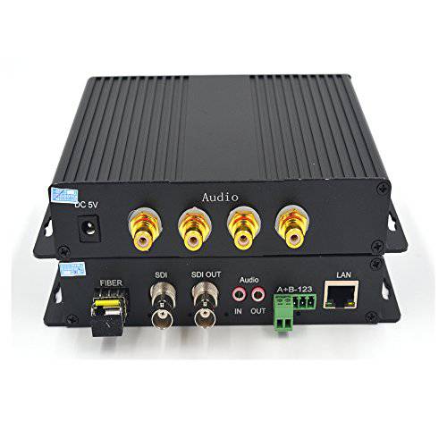 Guantai 선택형 HD SDI 익스텐더/ 컨버터 - 비디오 오디오 이더넷 Over 파이버 Optic up 20Km HD SDI CCTV (포함 송신기 and 리시버)