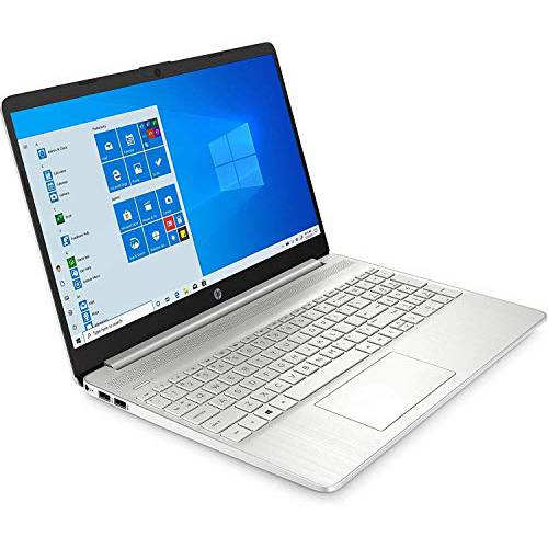 2021 HP 15.6 FHD IPS 터치스크린 노트북, Intel 코어 i7-1065G7 프로세서, 12GB 메모리, 256GB SSD, HDMI, Intel 아이리스 플러스 그래픽, 웹캠, 블루투스, 윈도우 10, 실버, w/ IFT 악세사리