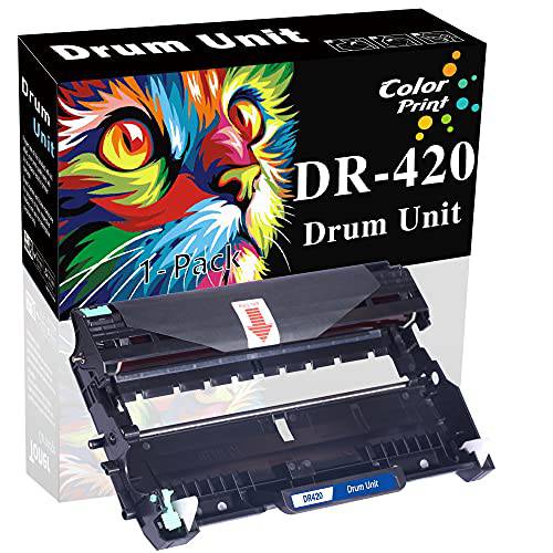 1-Pack ColorPrint 호환가능한 DR420 드럼 유닛 교체용 DR-420 DR450 DR-450 TN-420 TN-450 to 사용 HL-2270DW HL-2280DW HL-2230 HL-2240 HL-2240D MFC-7860DW MFC-7360N DCP-7065DN 프린터