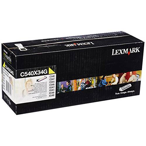 Lexmark C540X34G Yellow Developer 유닛 C54X 프린터