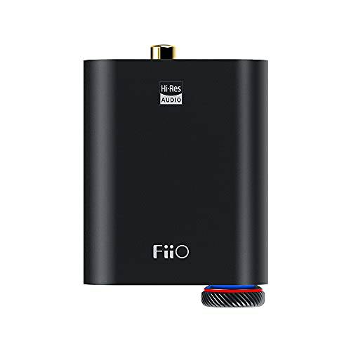 FiiO K3 데스크탑 DAC 헤드폰 앰프 384kHz/ 32 비트 DSD256 블랙 (2021 New)