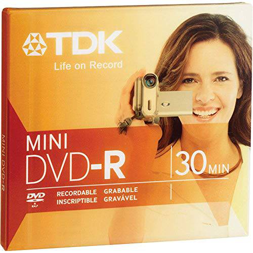 미니 DVD-R 블랭크, 2X 1.4 GB, 8cm