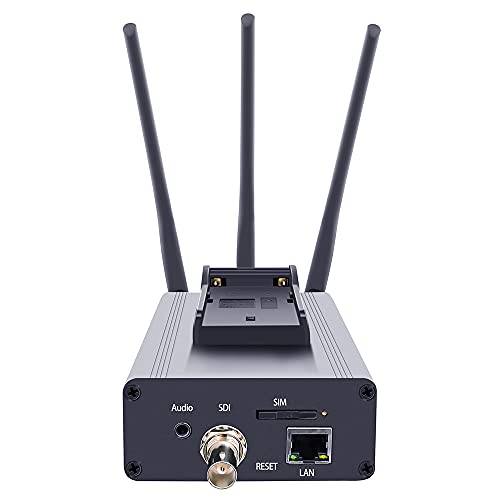 iseevy H.265 H.264 4G LTE SDI 인코더 휴대용 무선 비디오 인코더 지원 RTMP RTMPS SRT RTSP HTTP UDP RTP HLS FLV TS and 라이브 플랫폼