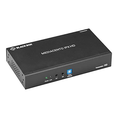 블랙 박스 네트워크 - VX- HDMI- HDIP-TX - 블랙 박스 MediaCento IPX HD 확장기 송신기 - HDMI-Over-IP - 1 입력 디바이스 - 328.08 ft 레인지 - 1 x 네트워크 (RJ-45) - 1 x HDMI in - 풀 HD - 1920 x 1080 -