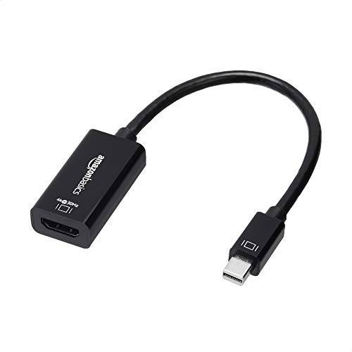 아마존 Basics 미니디스플레이포트, 미니 DP to HDMI 어댑터 (4k@30Hz)