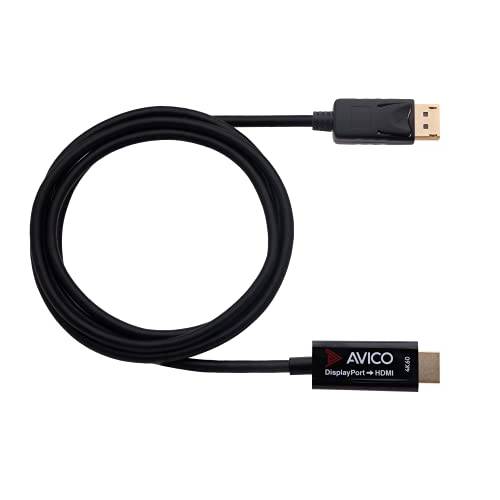 DisplayPort,DP 1.2 to HDMI 2.0 어댑터  4K 60hz HDR  2K 144hz  1080P 240hz  6ft 케이블  모니터, TVs, Pcs, 맥북, 프로젝터