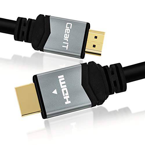 GearIT 2-Pack 10FT 8K HDMI 2.1 울트라 고속 HDMI 48Gbps 케이블 호환가능한 애플 TV Roku 넷플릭스 플레이스테이션 엑스박스 원 X 소니 LG 삼성 QLED 8K Q900 TV and More