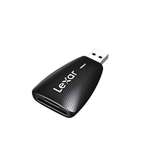 Lexar Multi-Card 2-in-1 USB 3.1 리더, 리더기, Works SD and 마이크로SD 카드 (LRW450UBNA)
