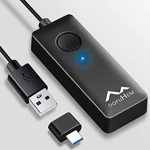 마우스 Jiggler 마우스 Mover Simulator 컴퓨터 Laptop，USB 포트 Type-C Adapter，Driver-Free on/ Off 스위치, 방지 from Entering 슬립 모드, 감쪽같은 and 싱글 Mode，Plug and 플레이