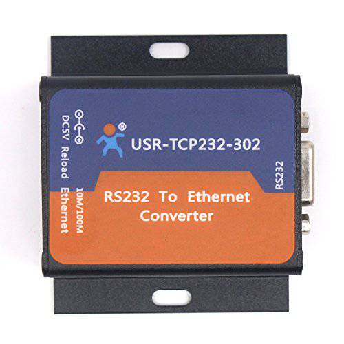 PUSR USR-TCP232-302 Serial RS232 to 이더넷 TCP IP 서버 모듈 이더넷 컨버터, 변환기 지원 DHCP/ DNS