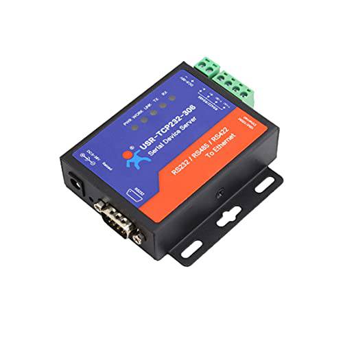 PUSR USR-TCP232-306 이더넷 컨버터 RS422/ RS232/ RS485 Serial to 이더넷 지원 DNS DHCP Buit-in Webpage