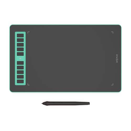 XENX P3 맥OS and 안드로이드 지원 그래픽 드로잉 태블릿, 태블릿PC P3-1060 10x6 인치 10 단축 키, 8192 압력 조절 Battery-Free 펜 디지털 아트, 디자인, 페인트, OSU 게이밍