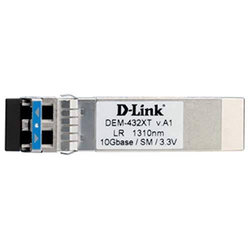 D-Link 10 기가비트 이더넷 광학 트랜시버 Single-Mode 10GBASE-LR SFP+ 모듈 (DEM-432XT)