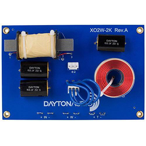 Dayton 오디오 XO2W-2K 2-Way 스피커 크로스오버 2, 000 Hz