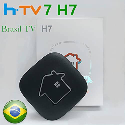 2021 HTV 7 박스 브라질 H.TV7 H7 TV 브라질 New 버전 브라질리언 TV 박스 지원 2.4GHz/ 5GHz 와이파이 4K UHD 블루투스 4.2
