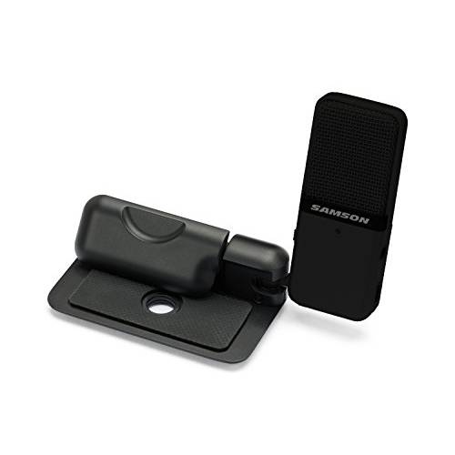 SAMSON 고 마이크 휴대용 USB 콘덴서 마이크,마이크로폰 Mac and PC 컴퓨터, 티타늄 블랙